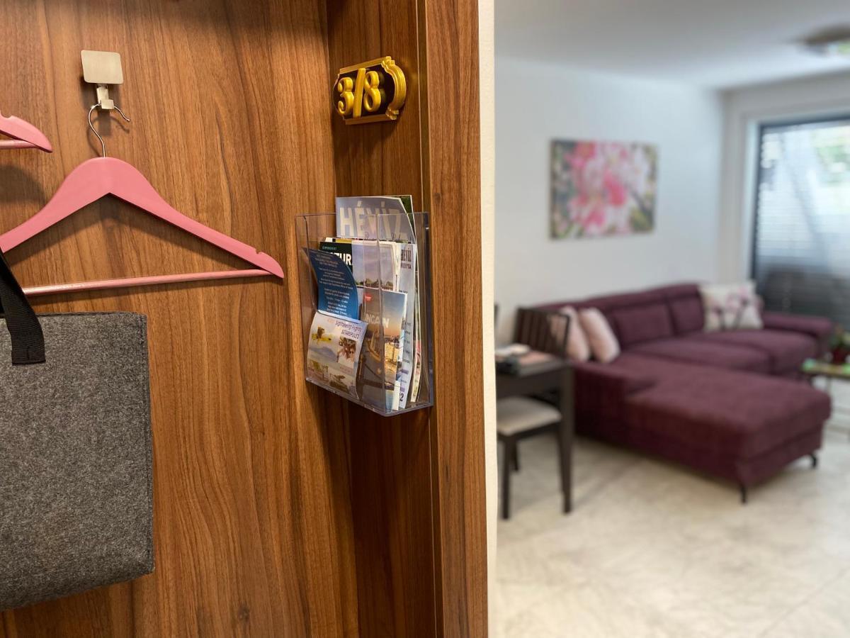 Lilie Appartement In Heviz Mit Tiefgarage, New And Modern 外观 照片